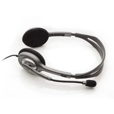 Logitech H110 Stereo Headset - Black